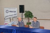 Komendant Wojewódzki Policji w Katowicach z nowym komendantem raciborskiej policji