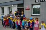 Przedszkolaki zwiedzają raciborską komendę policji