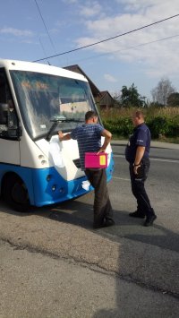 Zatrzymany pijany kierowca autobusu, który przewoził dzieci