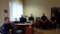 Spotkanie Komendanta Powiatowego Policji w Raciborzu z dzielnicowymi