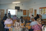 Szkolenie rodziców i nauczycieli w szkole podstawowej w Rudniku w ramach akcji Drugstop