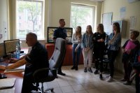 Uczniowie ze szkoły podstawowej w Rudniku odwiedzili raciborską komendę Policji
